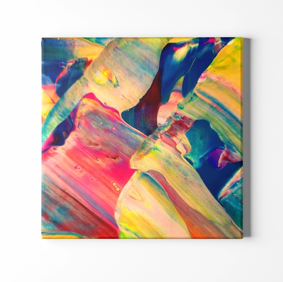 Custom Abstract Canvas Art Home Decor